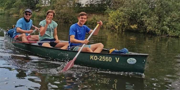 Gute Stimmung und entspannt auf dem Wasser. Fotos: privat