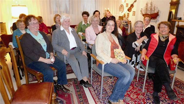 Gute Stimmung vor der Lesung. privat