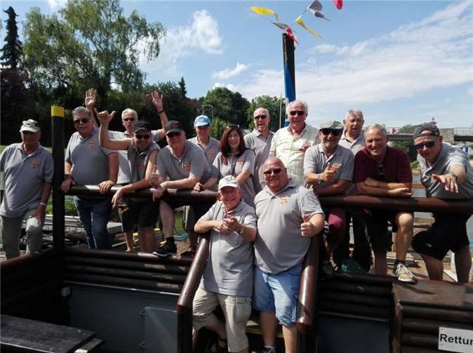 Gute Stimmung während des Ausflugs. privat