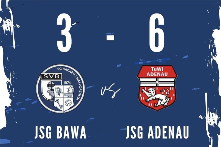 Gute erste Halbzeit, am Ende reichte es nicht für die E1 der JSG BaWa