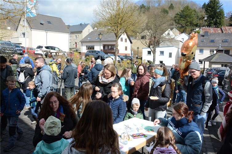Guter Andrang unmittelbar vor der Eröffnung