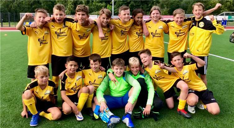 Guter Start in den Rheinlandpokal für die D1 der Grafschafter Spielgemeinschaf.Foto: privat