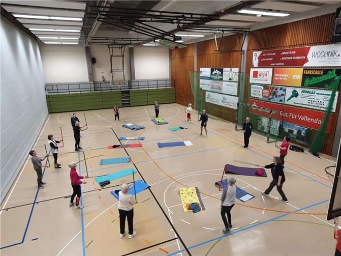 Gymnastik für Aktive 50+. Foto: AC Mallendar