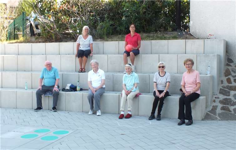 Gymnastik im Freien wird jetzt angeboten. Foto: privat