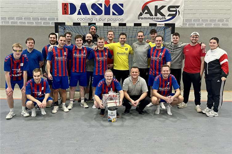 HBMU-Kreisläufer Frank Hahn wurde verabschiedet. Foto: privat