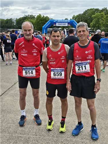 HSC-Erfolgstrio beim KAS-Feierabendlauf in Kastellaun. Fotos: privat