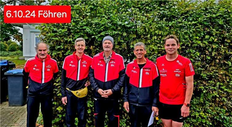 HSC-RunningTeam beim erfolgreichen Start in Föhren. Quelle: HSC