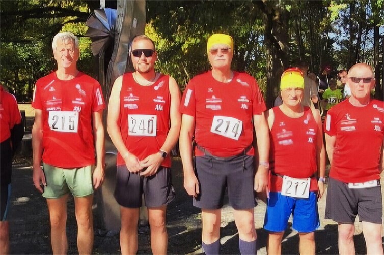 HSC - Team beim Crosslauf in Ulmen