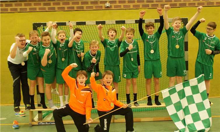 HVM-Talentiade-Sieger 2016 - D1 der HSG Rheinbach-Wormersdorf.privat