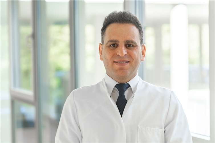 Habib Badwan ergänzt des Team der Unfall- und Orthopädischen Chirurgie am KHDS.  Foto: Anja Nassen