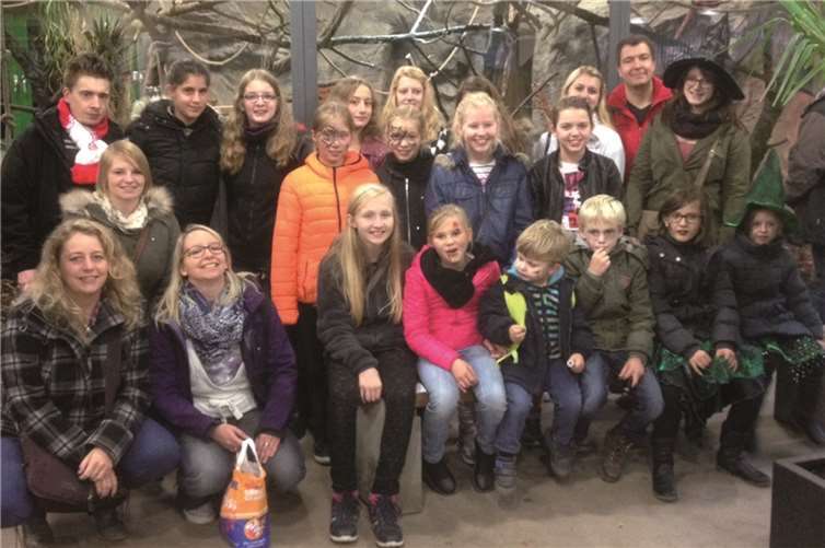 Halloween-Abend im Neuwieder Zoo. privat