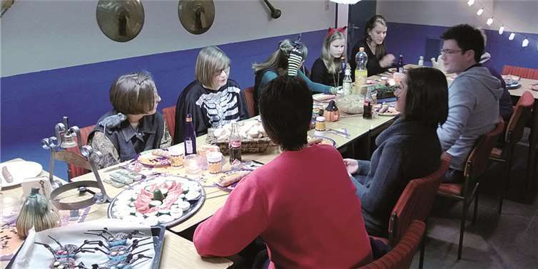 Halloween-Party beim Tambourcorps Edelweiß Fritzdorf. privat