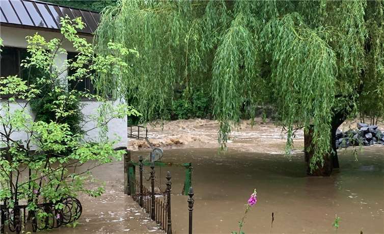 Hammesmühle war stark von den Überflutungen betroffen. Fotos: privat