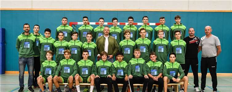 Handballer wurden neu ausgestattet. Foto: privat