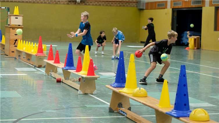 Handballtraining mal anders – aber Hauptsache Spaß!