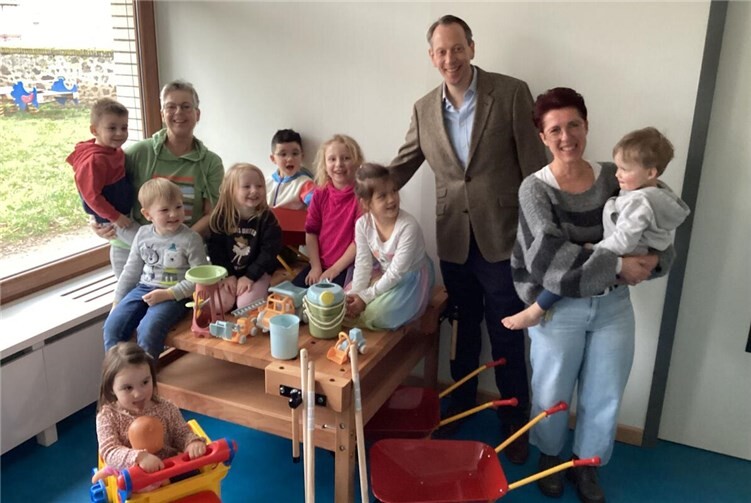 Handwerkskunst im Kindergarten: Ein Raum für kleine Schöpfer.
