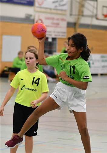 Hanieh Hashemi (GW Mendig) beim Wurf. privat