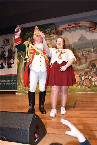 Hanna Enders führte durch das närrische Kinderprogramm.