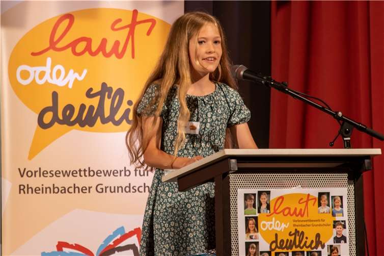 Hanna von der KGS St. Martin belegte mit „Mami Fee & ich“ den 3. Platz.