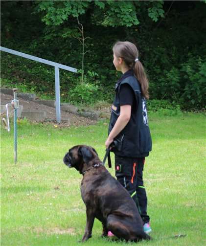 Hannah Mozer (8 Jahre).  Foto: privat