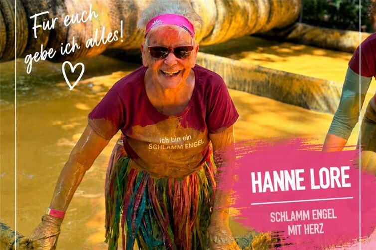 Hanne-Lore Heinz, man ist so alt wie man sich fühlt.