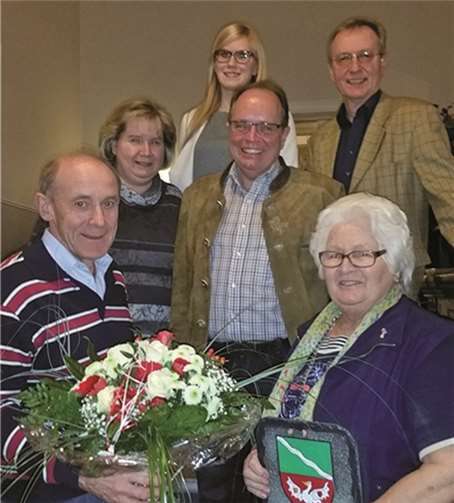 Hannelore Brungs wurde für ihr tolles Engagement geehrt. privat