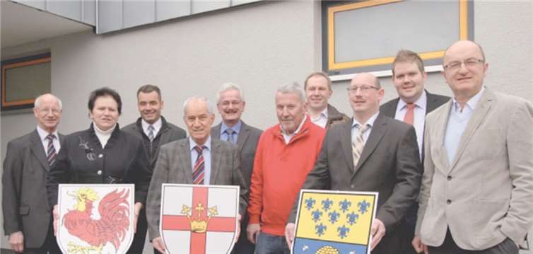 Hans Finkener (v.l.), Helga Schneider, Tim Michels, Vito Contento, Gerd Giefer, Wolfgang Greiber, Ralph Knopp-Keul, Stefan Finkener, Simon Küthe und Stefan Kiwitz stellen sich zur Wahl.  privat