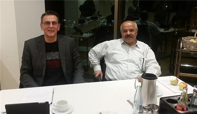 Hans-Georg Schönberg und Aziz Aldemir im Kreistag Mayen-Koblenz.Foto: Michael Helsper