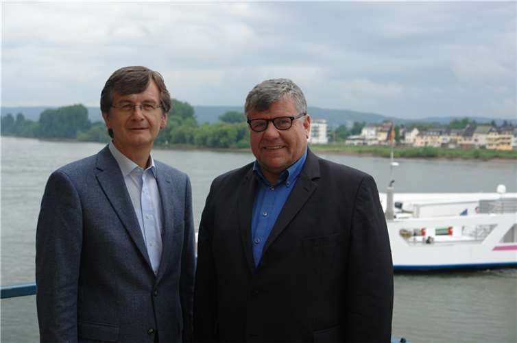 Hans-Günter Fischer, Bürgermeister der Verbandsgemeinde Linz, und Michael Mahlert, Bürgermeister der Verbandsgemeinde Bad Hönningen, haben ein 10-Punkte Programm vorgelegt. BDo