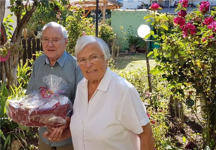 Hans-Günther und Brigitte Schaefer blicken auf 60 gemeinsame Ehejahre zurück. Foto: A. Dornbusch