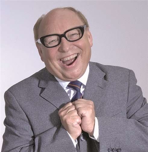 Hans-Joachim Heist zeigt sich von seiner schelmischen Seite. privat