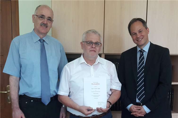 Hans-Josef Marx, Volker Koepe, Dr. Michael Mayer, v.l.n.r. Foto: Amtsgericht Sinzig