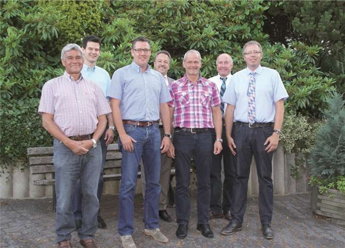 Hans-Jürgen Barg, Christian Schmidt (Büroleiter der Verbandsgemeinde), Frank Hoffmann, Hans-Werner Breithausen, Gerd Philippi, Wilfried Rüdig, Achim Braasch. privat