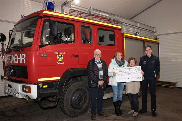 Hans-Jürgen Phiesel, Gaby Ernst, Marlene Zimmermann, Jason Nitschke-Jüngling.  Foto: Werner Dreschers
