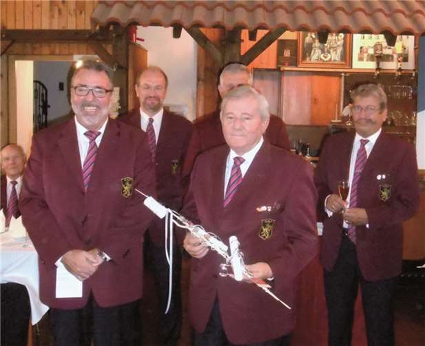 Hans Kasper feierte sein 65. Sängerjubiläum.privat
