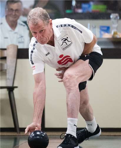 Hans Krombach erzielte die beste Leistung des Tages mit 681 Holz. Privat