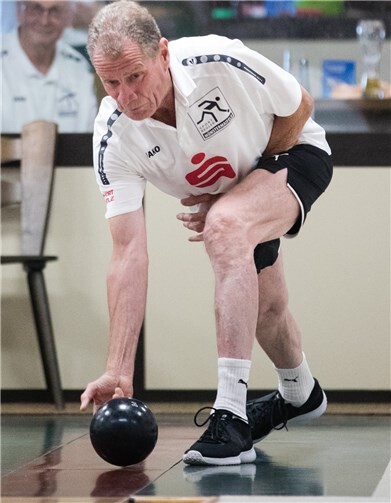 Hans Krombach in Aktion. Foto: privat