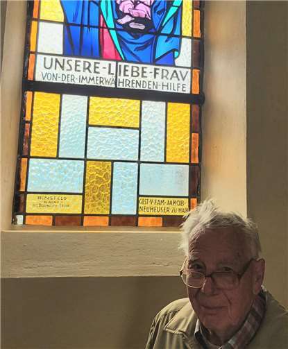 Hans Neuheuser - Fenster Hl. Maria.