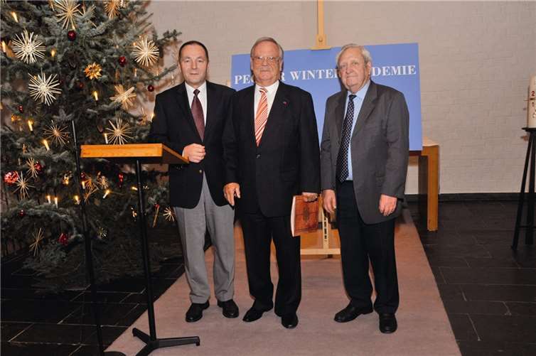 Hans-Otto Budde, Dr. Wolfgang Ule und Günter Wagner (v. L.). Privat