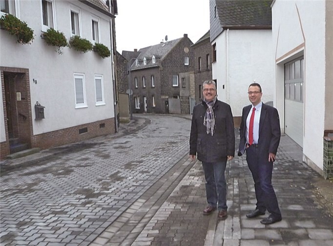 Hans Peter Ammel zeigt sich mit der Baumaßnahme zufrieden.privat