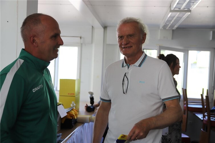 Hans Peter Briegel, der Trainer der Lottoelf, freut sich auf das Event.
