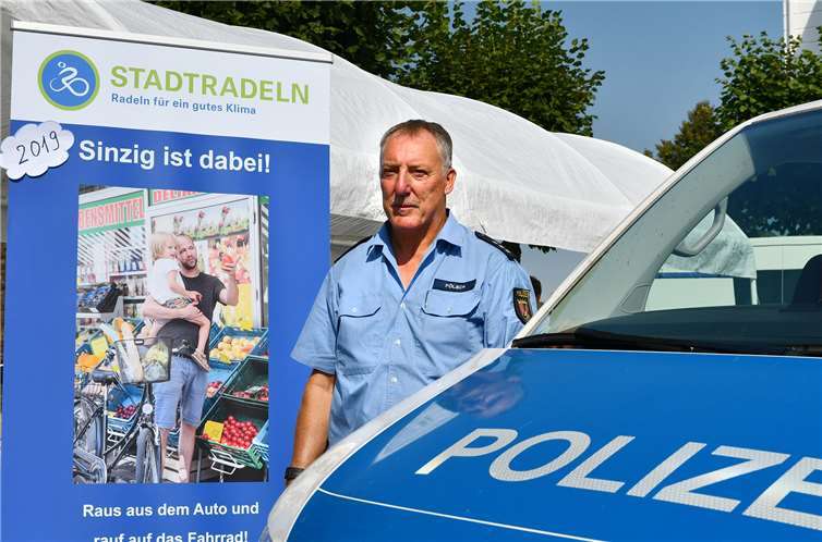 Harald Fölsch, Verkehrssicherheitsberater der Polizeiinspektion Remagen, war auch dabei.
