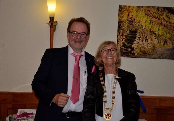 Harald Monschau übergab sein Amt an Annegret Stegers. Foto: privat