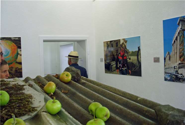 Hardy Riegers „Digital Art“ trifft auf analoge Kunst von Gregor Bendel.privat