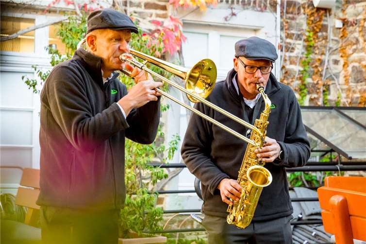Hardy’s Jazzband ist auch mit dabei.  Foto: Max Harrus