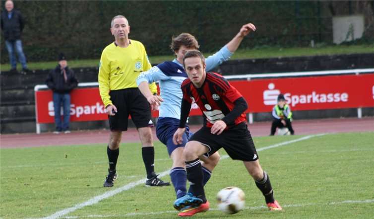 Haris Modronja, Torschütze zum 1:0, war häufig nur durch Fouls zu stoppen.  privat