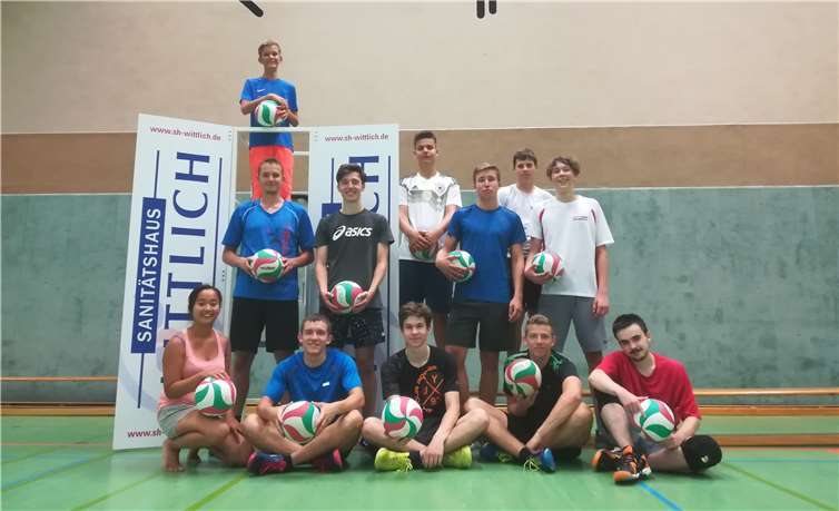 Harte Trainingswoche für die Rheinlandligavolleyballer des SC Ransbach-Baumbach. Foto: privat