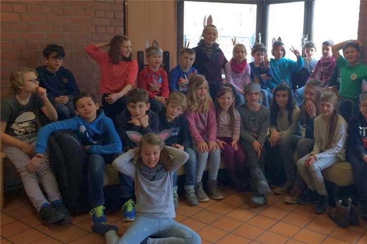 Hasenohren überall: Großen Spaß hatten die Kinder und Betreuer in der Ferienwoche im Mosaik. Stadt Meckenheim