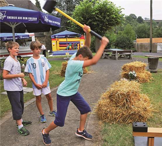 „Hau den Lukas“ war bei den Kids sehr beliebt. STF
