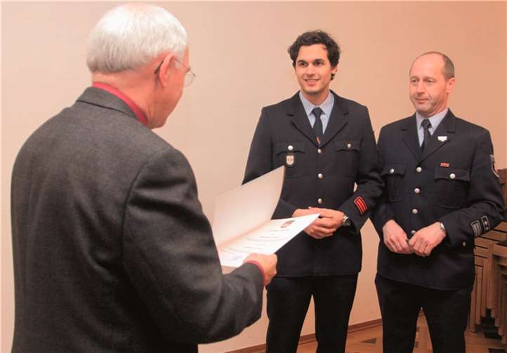 Hauptfeuerwehrmann wurde Alexander Körtgen.